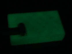 Picture of case in the dark