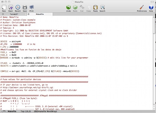 makefile