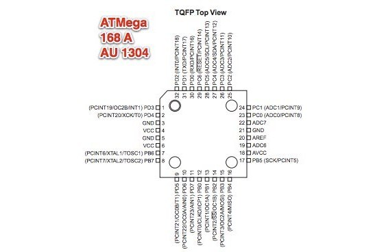 atmega168a