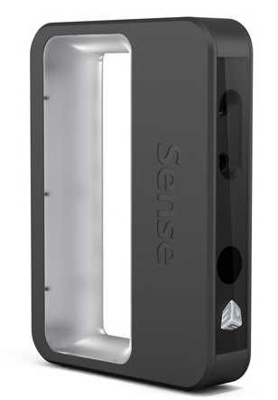 photograph of the cubify sense scanner