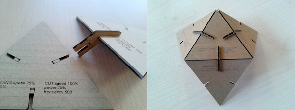 Icosahedron assembly