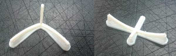 Joints 3D printed 