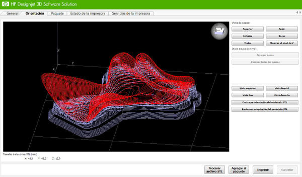 Screen shot HP soft