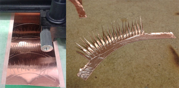 Eyelash button