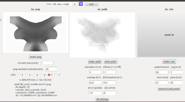 Fab modules rough settings