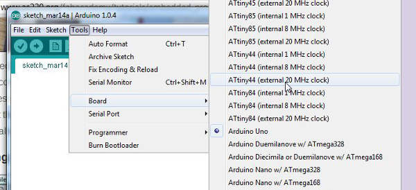 ATtiny entries