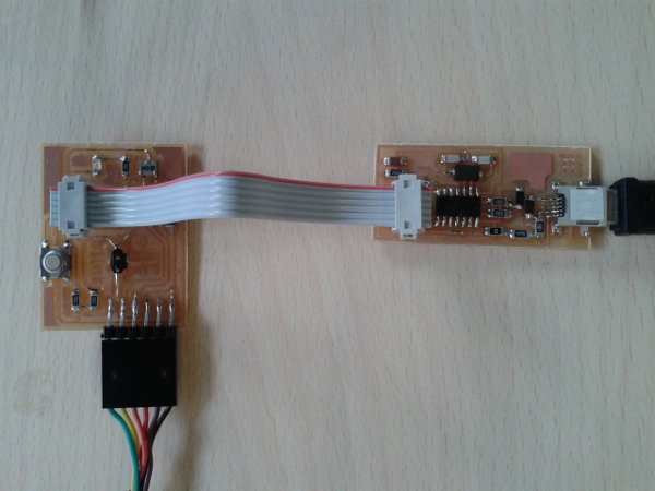 Boards connected