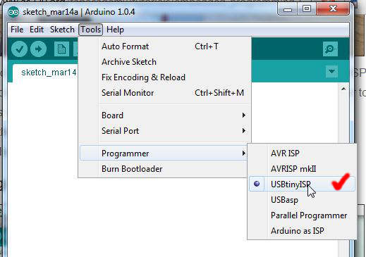 Select programmer
