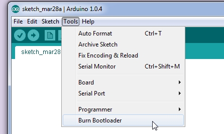 ARDUINO bootloader