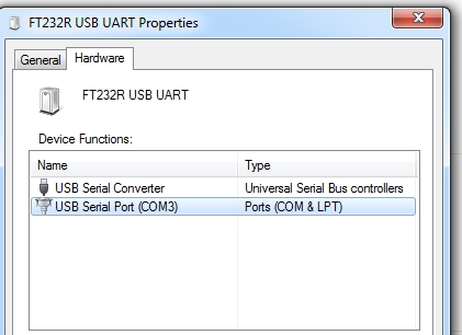 FTDI COM3