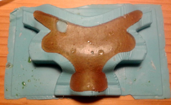 Silicone cast