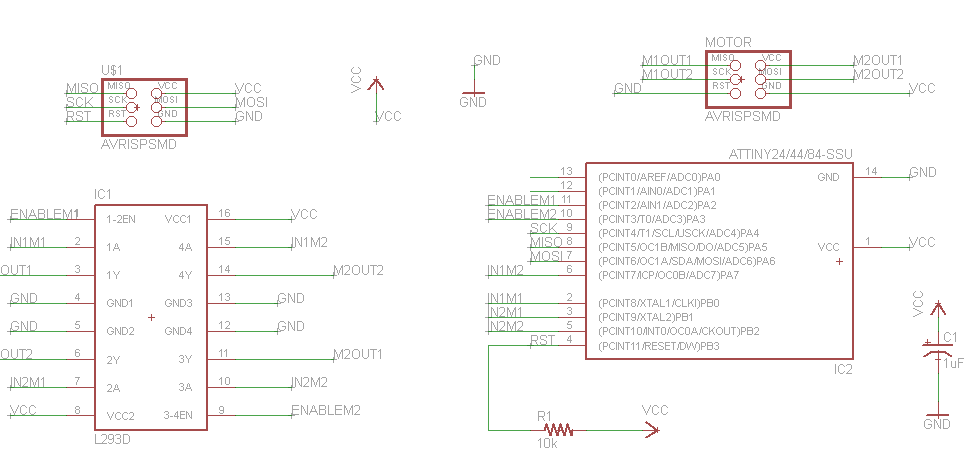 hbridge board control