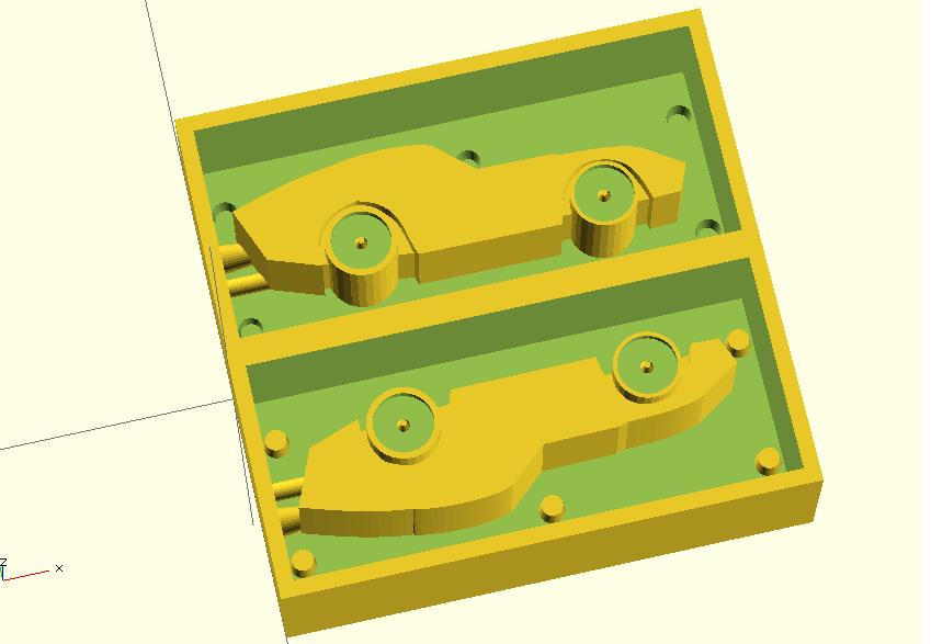 ac cobra daytona car in openscad