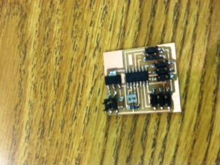 Combined Servo and Node board