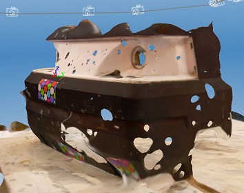 3D Scan of grill