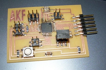 Completed Fabduino