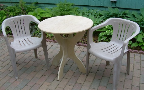 Table and chairs