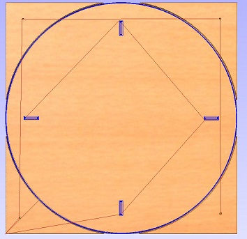 Top Toolpath