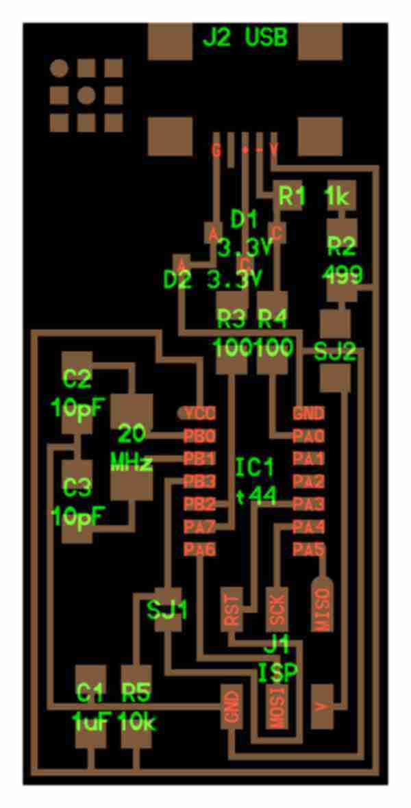 FabISP in-circuit programmer