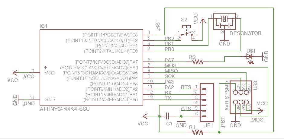 frist version of the schematic