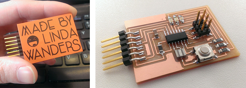 board-with3-led-and-button