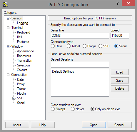printscreen-putty-settings