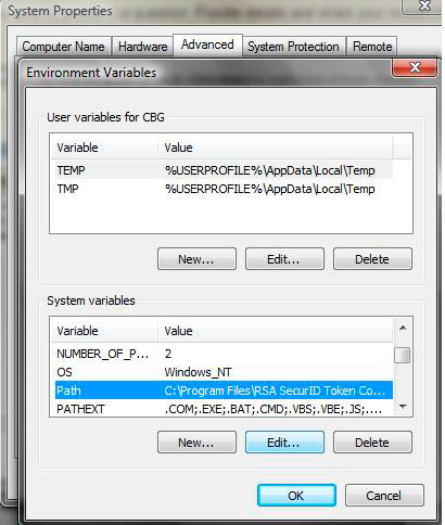 Set the path in python (Windows 7)