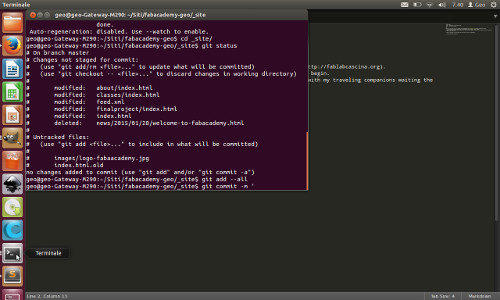 Git in action