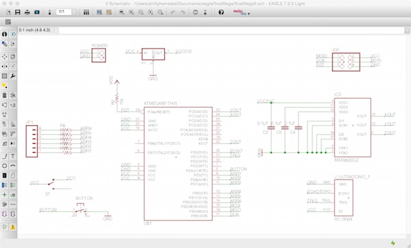 ATmega schematic