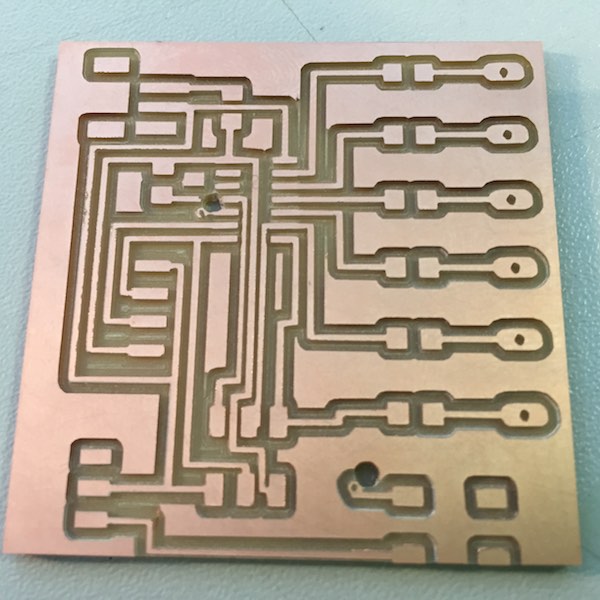 board vias error