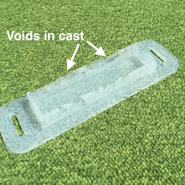 voids in cast