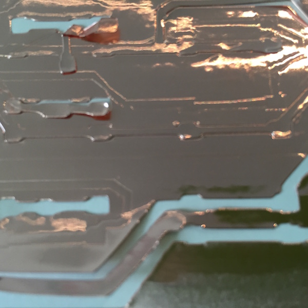 copper traces test