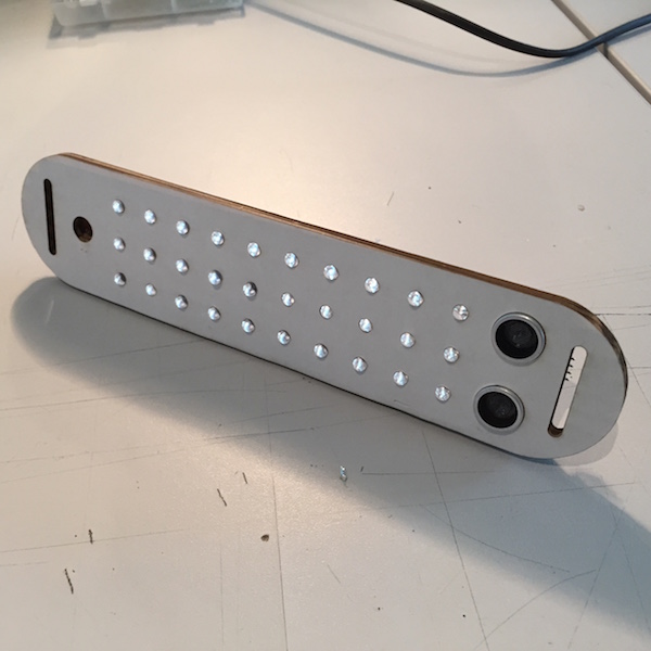 Cardboard mock up front