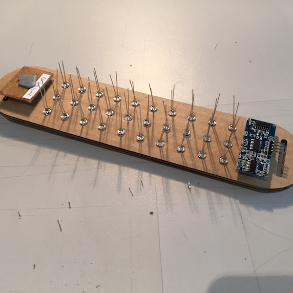 Cardboard mock up rear