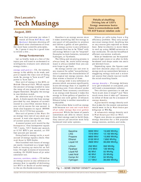 tech musings