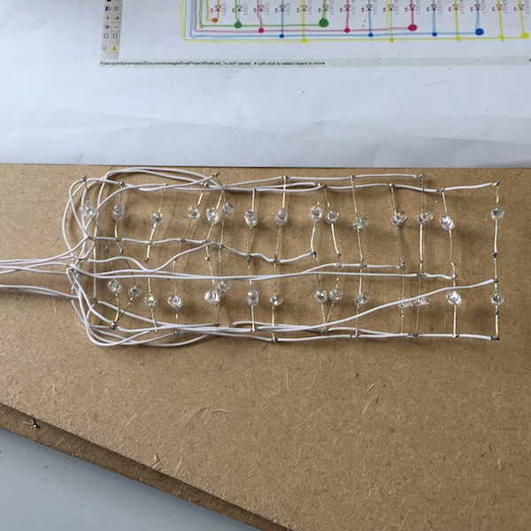soldered wiring array
