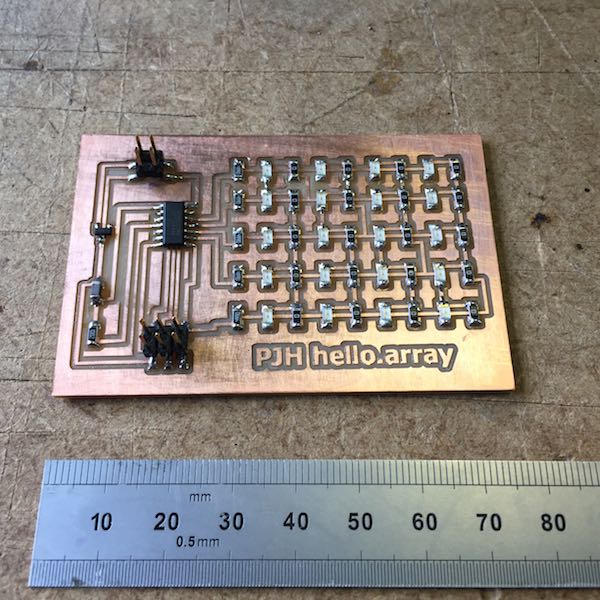 Hello array stuffed board