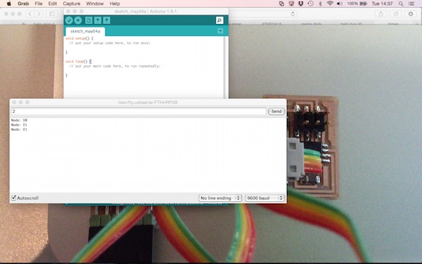 Arduino serial monitor