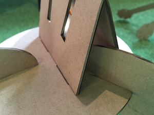 Cardboard better orientation