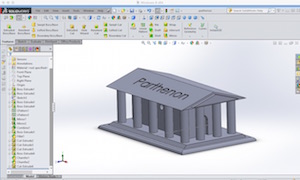 Parthenon Solidworks