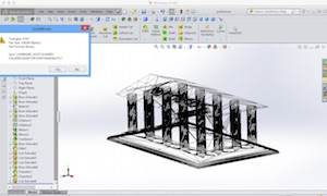 Parthenon Solidworks STL 