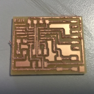 milled board before cleaning up
