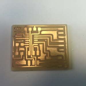 milled board cleaned up