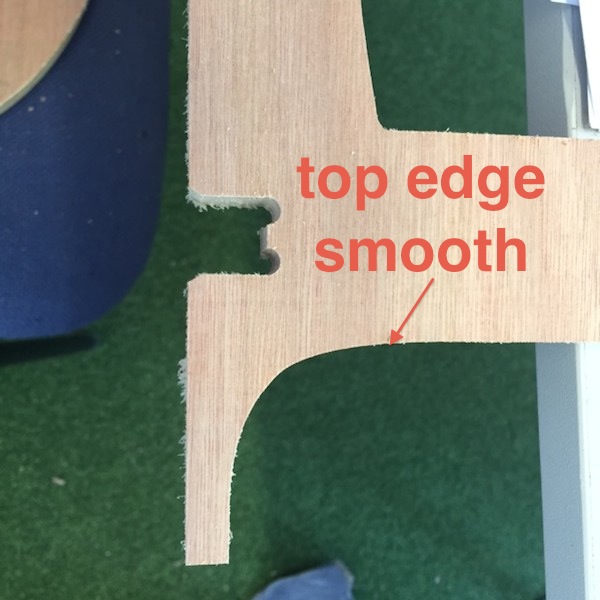 Top cut quality
