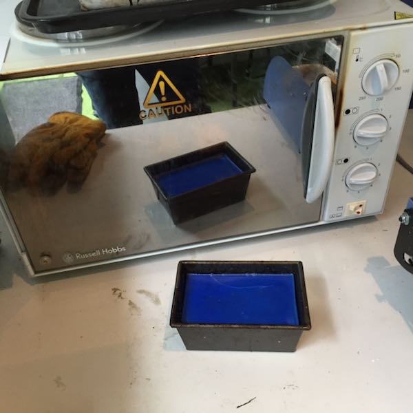 Wax block re-forming