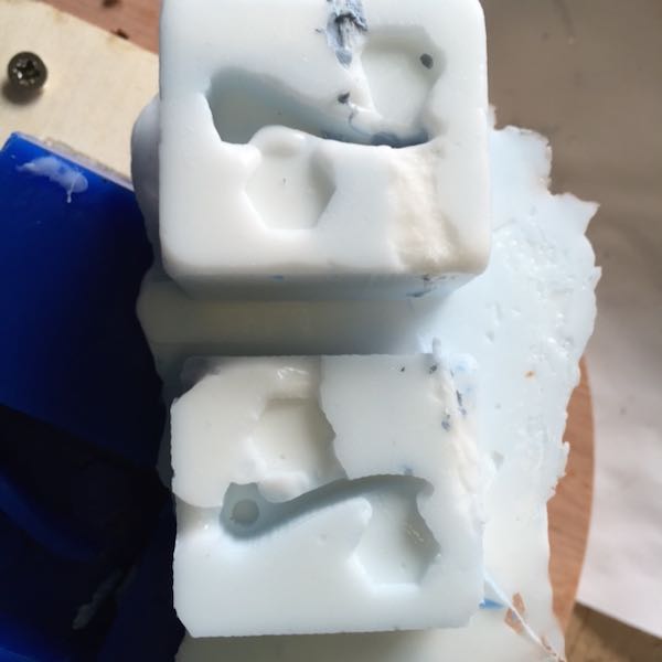 First attempt at flexible mould