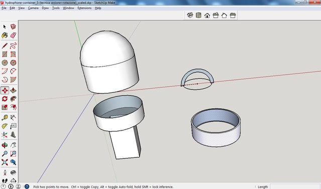 my first  hemispheric cap