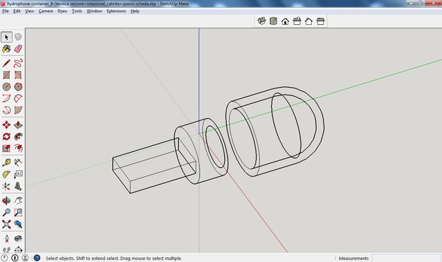 container wireframe