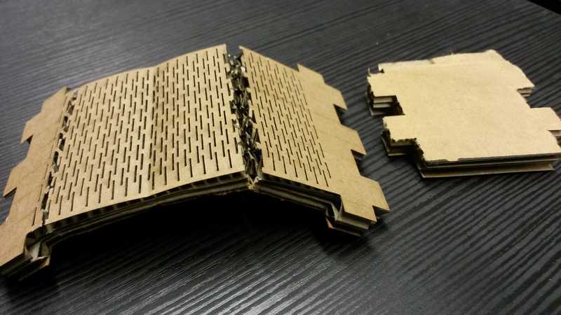 broken cardboard