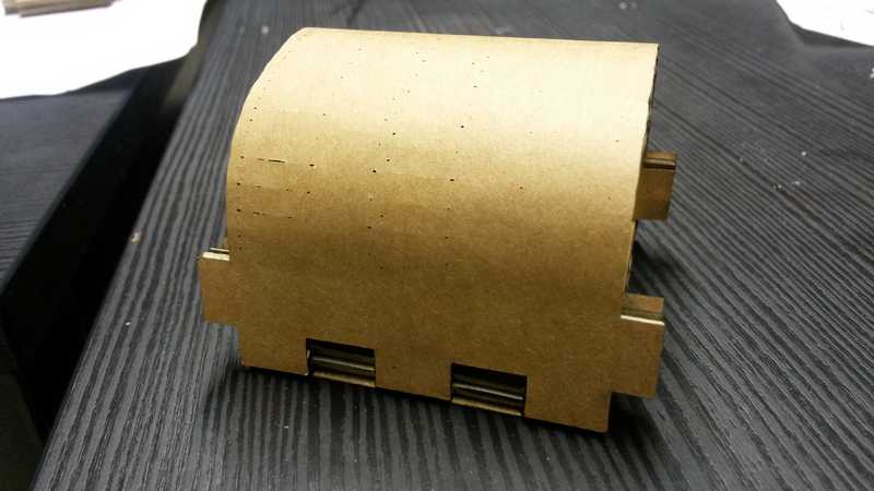 broken cardboard